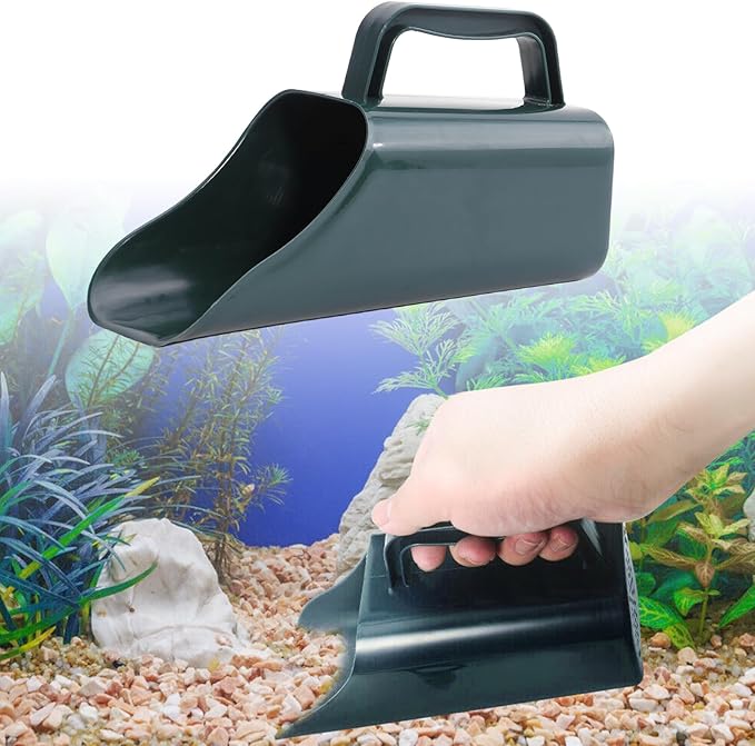 Aquariums Gravel Sand Shovel Ergonomical Sand Scooper for Fishtanks Strainers Fishtanks Bottom Shovel Tool for Aquariums