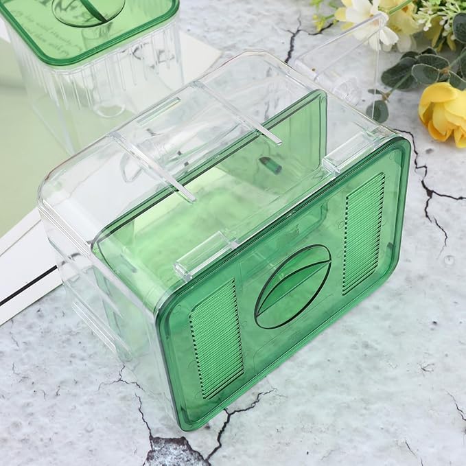 3pcs Box Aquarium Breeding Tank Isolated Breeding Tank Fish Hatching Boxes Breeding Tank for Fish