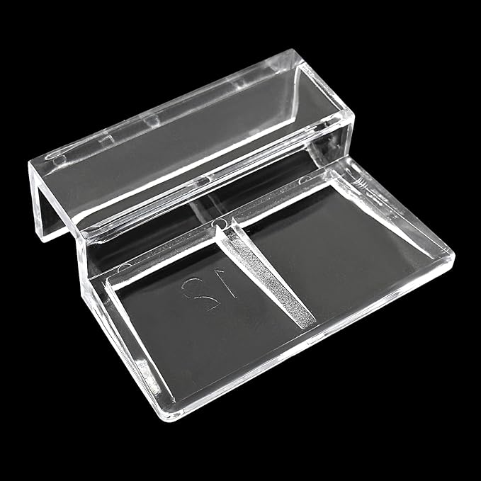 8 Pack Aquarium Lid Clips DIY Aquarium Lid Holder Clear Acrylic Fish Tank Support 12MM Aquarium Glass Holder(12MM)