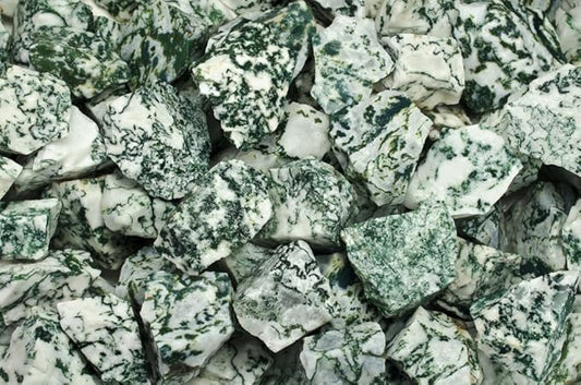 Fantasia Materials: 3 lbs Tree Agate Rough Stones from India