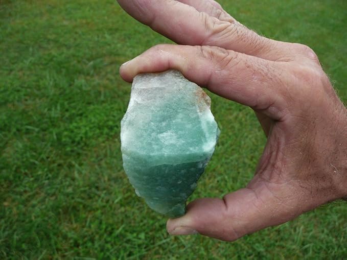 Fantasia Materials: 3 lbs Green Aventurine Rough Stones from Brazil