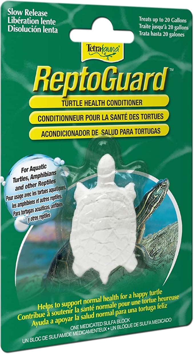 TetraFauna ReptoGuard Turtle Health Water Conditioner 1 Count, Slow-Release (Pack of 2)