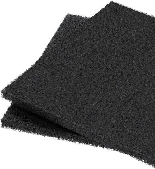 Pawfly Aquarium Filter Media Pad for Fish Tank Filters 20" L x 20" W x 1" H, 20PPI Aquarium Filter Media Sponge Filter Floss Roll for Sumps Ponds, 2 Pack