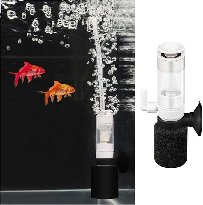 WishLotus Portable Aquarium Filter, Internal Purifier Fish Tank Filter, Mini Multi Layer Power Filter for Fish Tank, Sponge Fish Filter is Suitable for Freshwater and Saltwater Household Tank/Aquarium