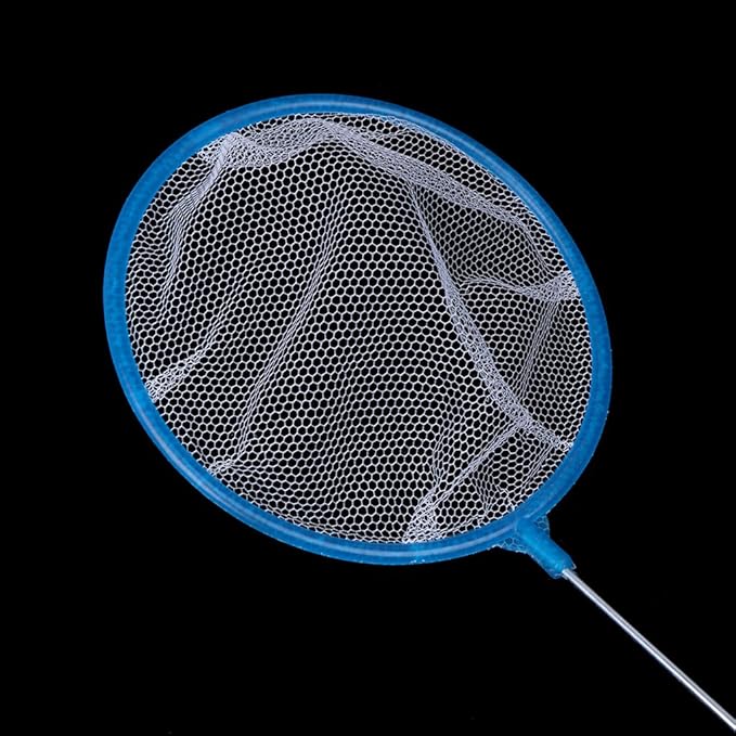 Fishing Tank Net Plastic Round Thick Fish Shrimp Capture for Aquarium Shop Tools Large 39x11.5 Color Randomly