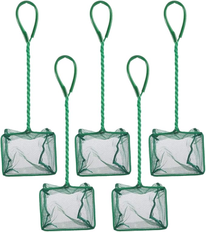 balacoo Fish Catching Net Shrimp Net Fish Aquarium Spoon Mesh Shrimp Catching