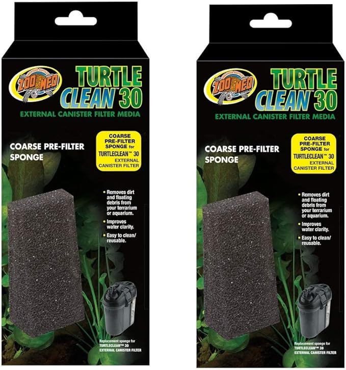 (2 Pack) Zoo Med 511 Mechanical Filter Sponges - Coarse