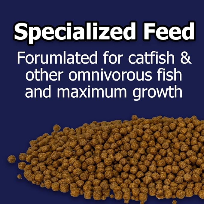 Natural Waterscapes BigCatch Catfish Food | Floating Fish Food 20 lb Bag