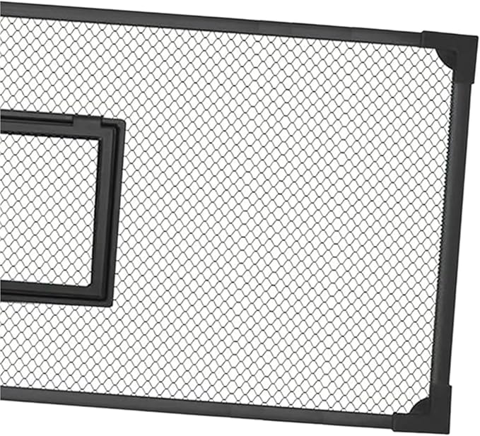Mesh Screen Netting for Fish, DIY Magnetic Fish Tank Aquarium Screen Top Cover Multiple Sizes(60x30cm)