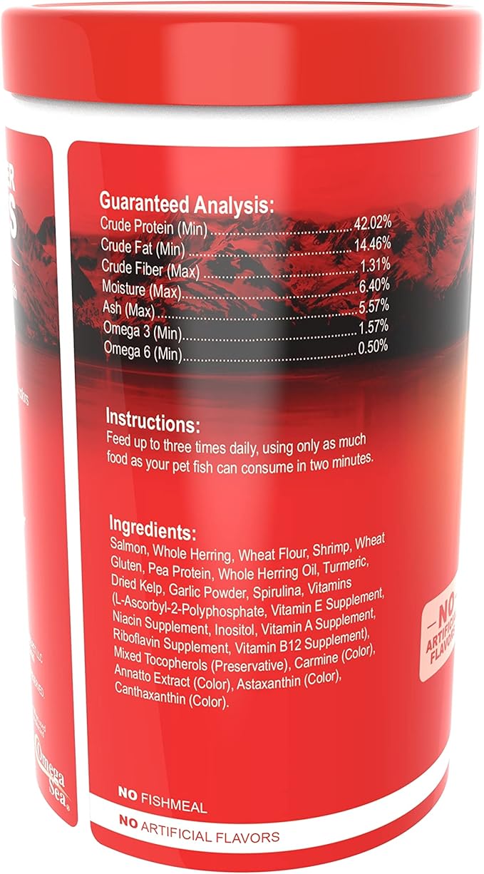 Omega One Freshwater Flakes, 5.3 oz