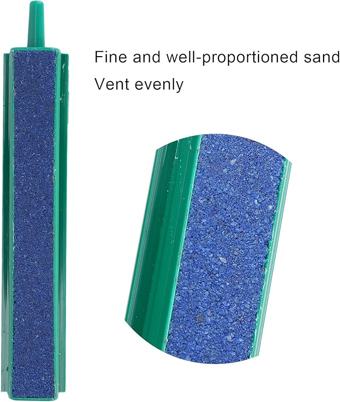HEEPDD Air Stone Bar, Bubble Release and Heat Dissipation, 20cm Long for Fish Tank Oxygenation Air Stone Bar, Sand for Aquarium, Efficient Nan Aquarium Supplies (Length 15cm)