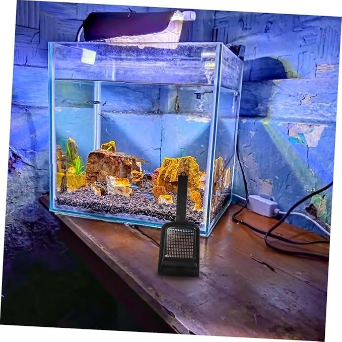 Hemobllo 2pcs Aquarium Sand Cleaning Shovel for Fish Tank Garden Swimming Pool Lizard Waste Scoop for Gravel Sand Cleaning
