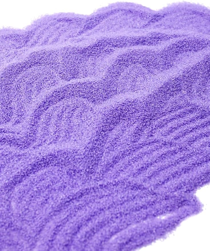 Purple Substrate Sand, Reptiles, Aquarium Decorations, Aquarium Sand, Terrarium Bedding, Fish, Amphibians Shallow-Water Creature Supplies (600, g)