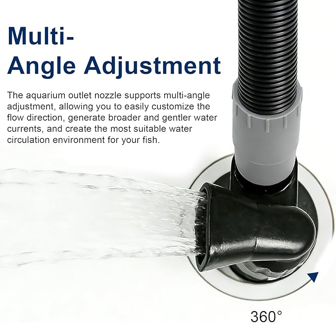 07 Output Nozzle for Fluval 107, 207, 307, 407 Canister Filters - 1 Pack