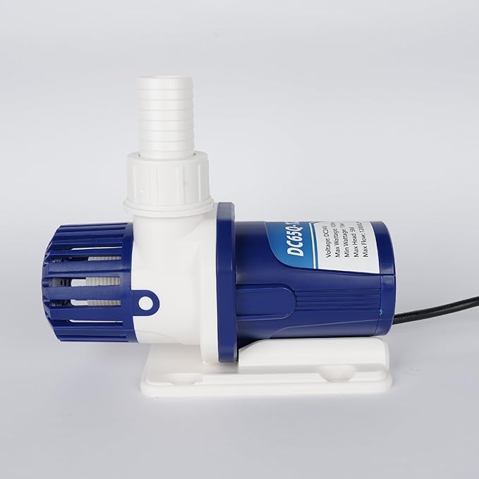 LANDEN BIOSMO 12000 DC Sine Wave Water Pump Return Pump 12000L/H (3170GPH) High Performance Aquarium Cleaning Ultra Quiet Operation 10-100W 3 Modes Control Ideal for 300-635 Gallon Fish Tanks