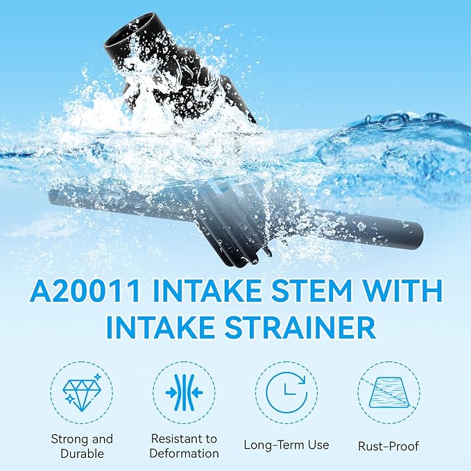 Magluv A20011 Intake Stem with Intake Strainer Fit for Fluval 305/405/306/406 External Filter Fluval Filter Intake Stem Intake Assembly for Fluval Replacement Parts