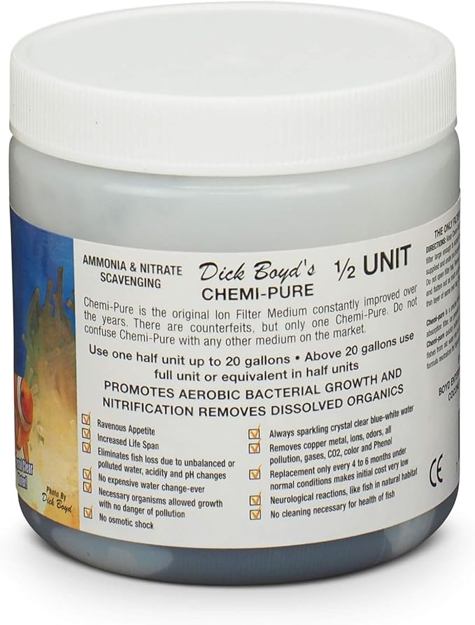 Boyd Enterprises ABE16706 Chemipure Filter Media for Aquarium, 5-Ounce