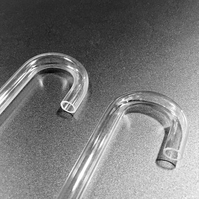Aquarium Connectors U-Shape Clear Acrylic Pipe Fish for Tube CO2 System Accessories, 150mm