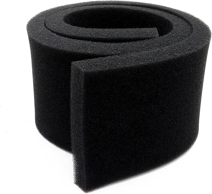 ALEGI Aquarium Filter Sponge Pad 30PPI / 40PPI / 60PPI Bio Sponge Filter Media Cut-to-Size Foam for Fish Tank, Pond Filter (39" x 4.72" x 0.78" - 60ppi)