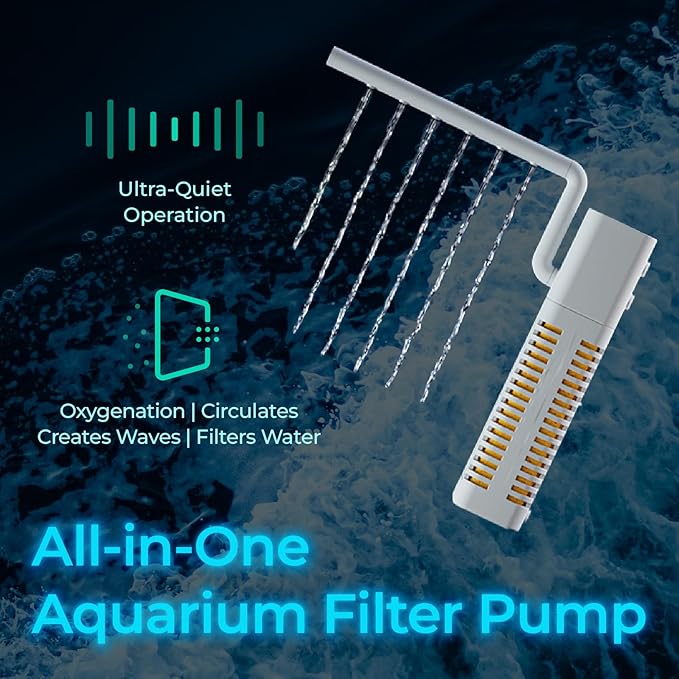 4 Gallon Fish Tank Aquarium Starter Kit with Filter and Light, All in One Small Fish Tank for Betta, Kids & Desktop Use, Self Cleaning Nano Aquarium with Lid(Medium Black)