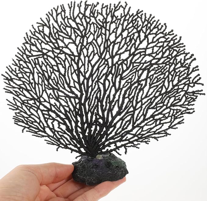 balacoo Faux Coral Decor for Aquarium Fish Tank Delicate Artificial Coral Plant 7.08In Desktop Tank Plant for Home and Office Landscape Decoration