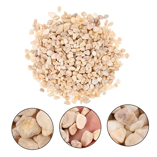 Totority 1bag Bag of Decorative Stones for Landscapes Garden Rock for Dioramas Scenery Basing for Terrariums and Bonsai Decor