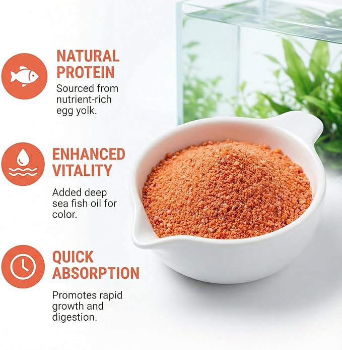 ljhnba 60G Brine Shrimp Shelling Eggfood Aquarium Hatching Tropic Fish Food for Feeding Baby Fishes Artemia Shelling Eggs Artemia Shelling Eggs