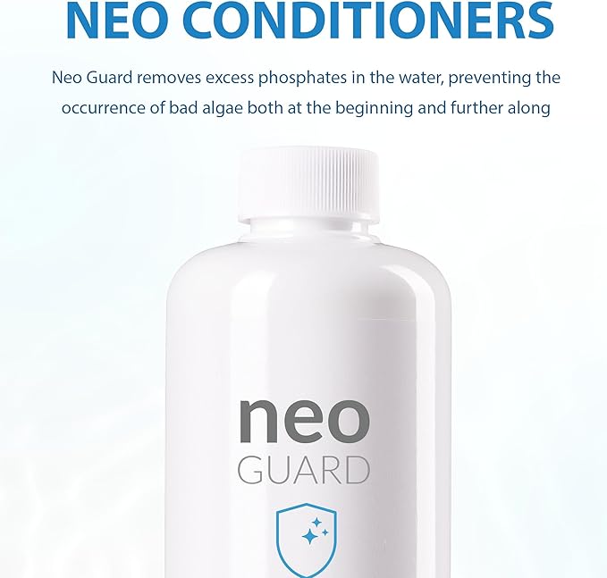 Aquario Neo Guard - Phosphate Remover & Algae Prevention Solution for Aquariums - Prevents Algae Growth, Removes Excess Phosphates, Maintains Clear Water - Water Conditioner for Aquarium Tank - 1000ml