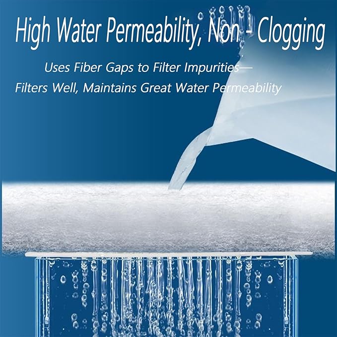 Aquarium Filter Media, Newly Premium Filter Pads for Aquarium, 39.3x11.8inch,Aquarium Filter Floss for Fishtank Sponge Pad Foam Filter Accessories for Pond ＋Free PH Test Strips and AQ Thermometer