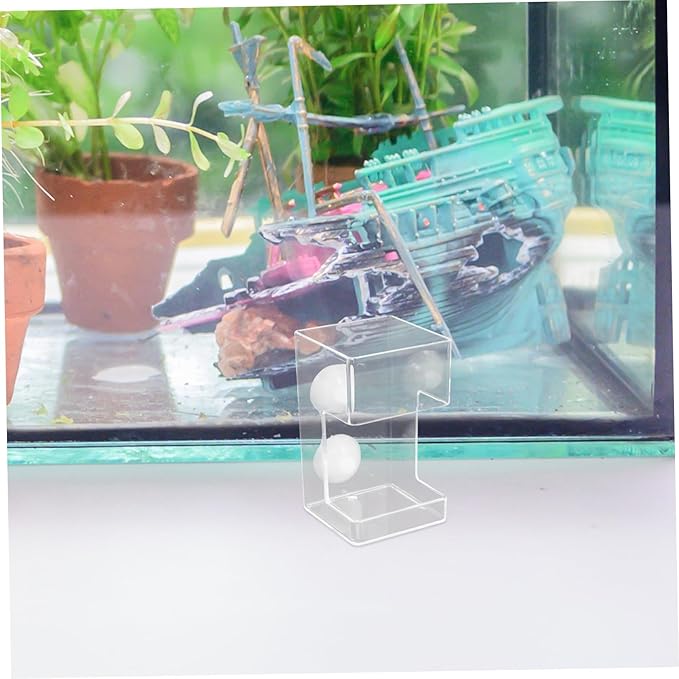 Fish Feeder with Cup Automatic Fish Worm and Shrimp Feeder Submersible Design for Aquariums
