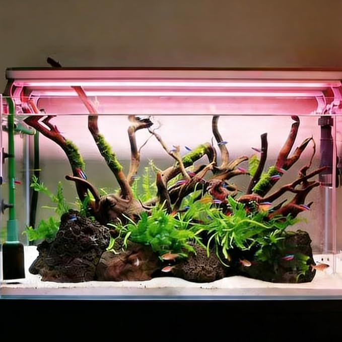 3PCS Driftwood for Aquarium, 5.91''-7.87'' Aquarium Driftwood, Fish Tank Driftwood, for Fish Tank and Aquascaping Driftwood for Reptile Tanks（Random Style）