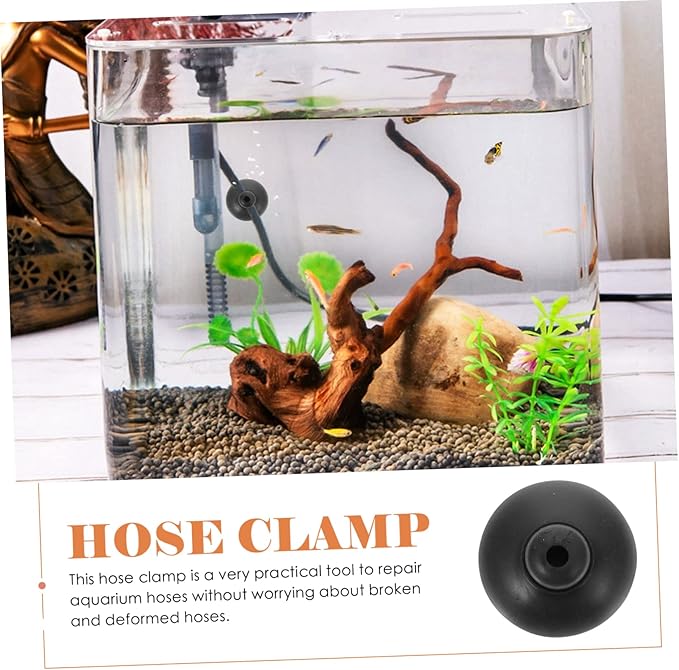 20pcs Aquarium Cups for Water Pump Fixing Holders for Air Pump and Tubing Secure and Stable for Fish Tank Use