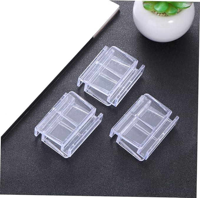BESPORTBLE 2sets Aquarium Tools Acrylic Fish Tank Cover Support Bracket Frame 6mm-12mm Practical 12pcs*2