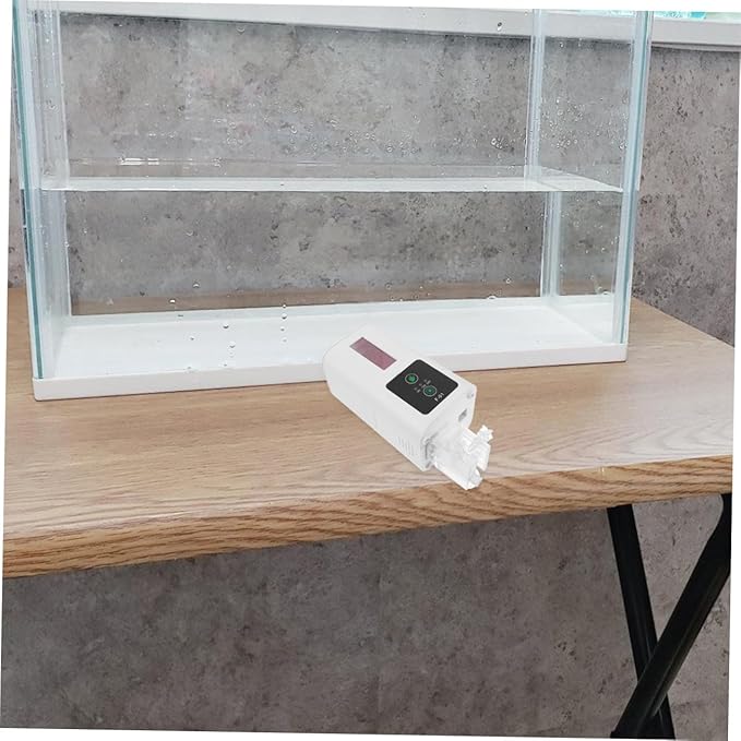 Automatic Fish Feeder for Aquarium with Intelligent Timer, Electric Turtle Feeder Food Dispenser for Fish Tank, Reusable Aquarium Accessory for Scheduled Feeding