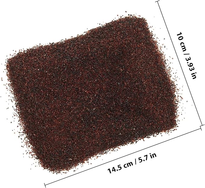 Natural Aquarium Gravel Substrate 500g Bulk Fish Tank Stones for Aquarium Landscaping and Vase Fillers, Natural Sand Gravel for Freshwater Fish Tanks and Garden Decoration