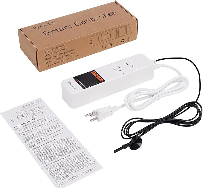 Aquarium Heater Thermostat Temperature Controller Heating and Cooling Freshwater Saltwater Aquarium