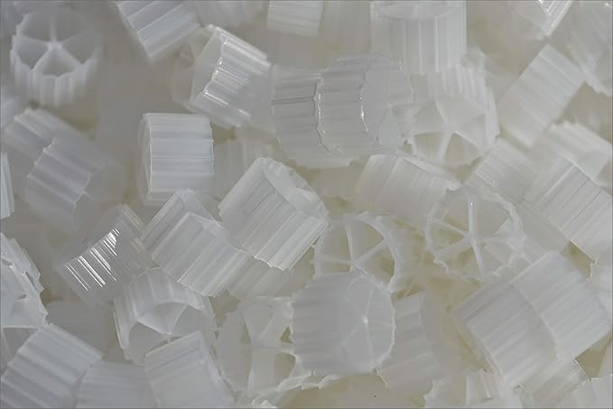 K2 Bio Filter Media Moving Bed Biofilm Reactor (MBBR) for Aquaponics, Aquaculture, Hydroponics - Ponds - Aquariums by Wholesale Koi Farm, (1 Cubic Foot)