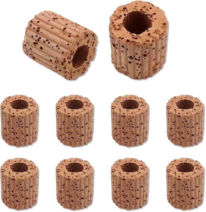 Aquatic Plant Fixed Ring Base, 10-Pack, 25mm Water Plant Cultivation Rings for Aquarium Landscaping and Ceramic Plant Pots