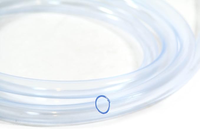 9mm ID 25Ft 7.5 Meter PVC Clear Vinyl Tubing Flexible Air Vacuum Aquarium Hose