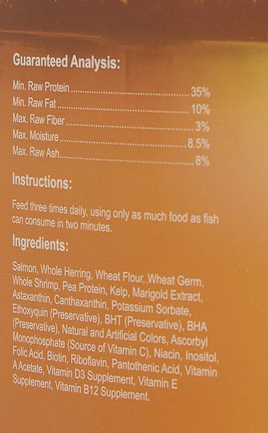 Omega One Goldfish Pellets, Sinking, Medium, 10 lb x1