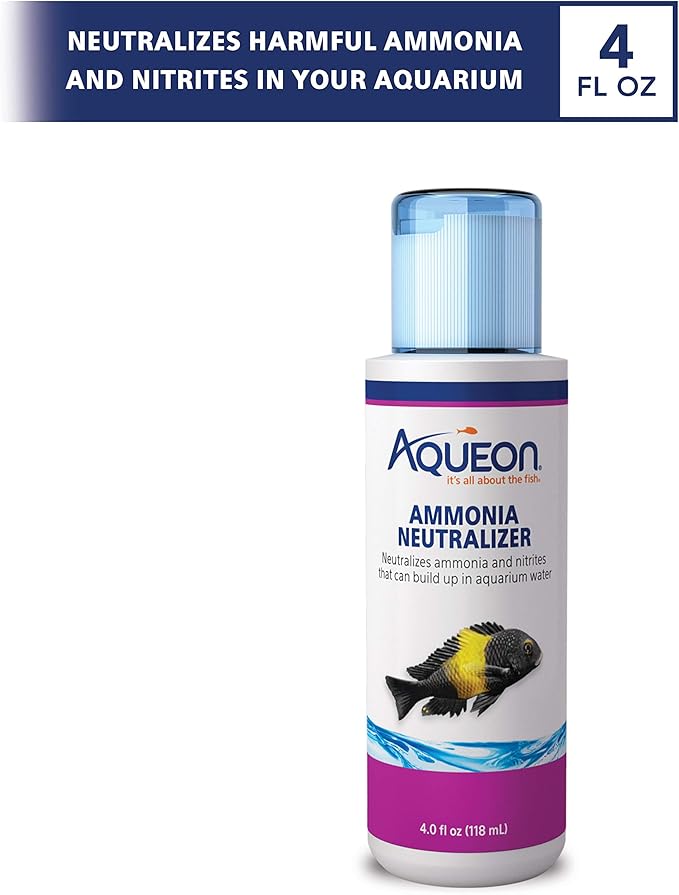 Aqueon 06008 Ammonia Neutralizer, 4-Ounce