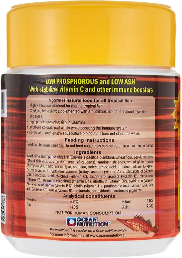 Ocean Nutrition Brine Plus Flake Frozen Food, 1.2 oz