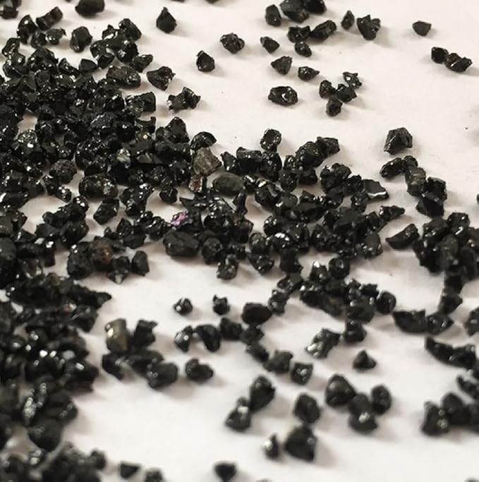 1 LB Gorgeous Aquarium Decoration - Aquarium Black Bottom Sand - Succulents Pavement