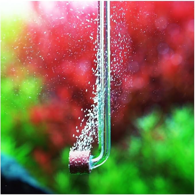 Aquario Neo CO2 Aquarium Diffuser - CO2 Diffuser Aquarium Kit, CO2 Diffuser for Aquarium Plants, CO2 System for Aquarium - Normal Diffuser, Tiny