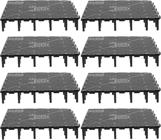 BESPORTBLE Fish Tank Bottom Plate, 20pcs PVC Plate Splicing Aquarium Divider Bottom Grid, Fish Tank Separator Fish Tank Board Divides Tray for Fish Tank Bottom