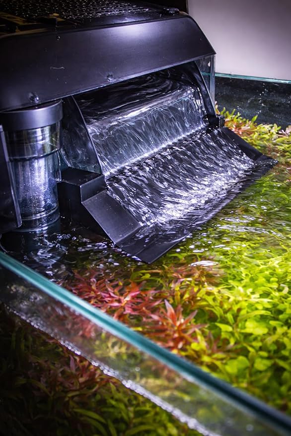 Aquarium Filter Baffle Compatible with Fluval AquaClear Filters: Smooth Flow, Noise Reduction (Clear, AC110)