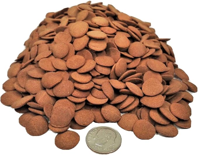 Ultra Multi-Shrimp 12mm Sinking Wafers of 10 Types. Ideal for Bottom Fish, Plecos, Shrimp, Snails, Crayfish, All Herbivorous & Omnivorous Tropical Fish...1/2-lb