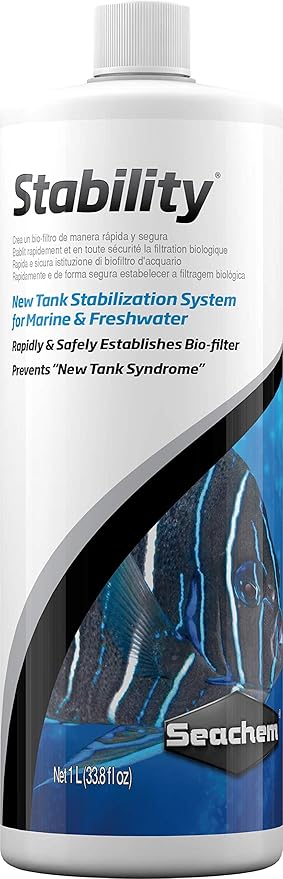 Seachem Prime and Stability Aquarium Conditioners - Freshwater and Saltwater Chemical Remover, Detoxifier, and Tank Stabilizer