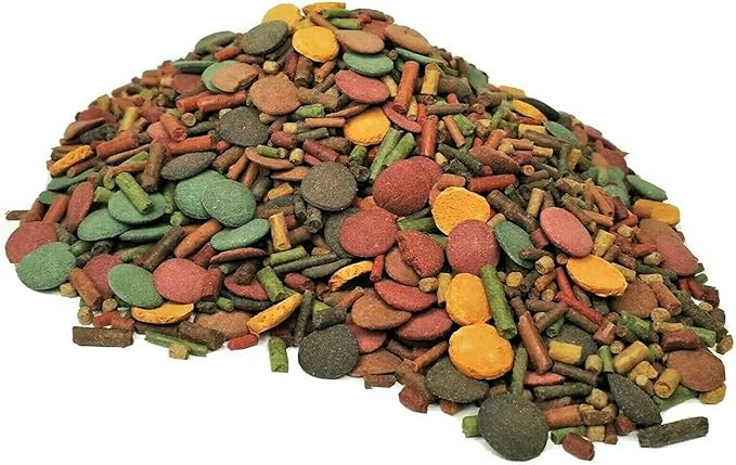 Gourmet Blend - Ultra 17 Blend, Freshwater Shrimp, Bottom Fish, Crayfish, Snails & All Tropical Fish. GB-50-8oz/1/2-lb