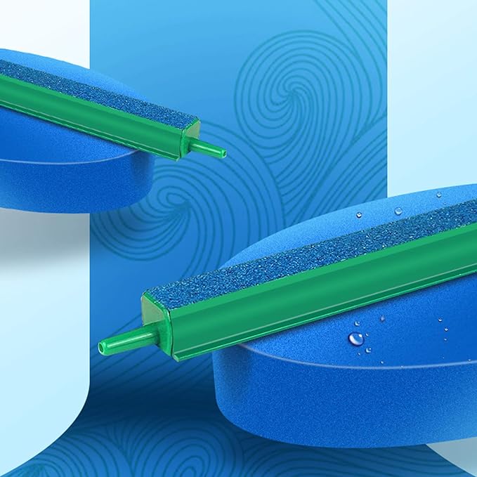 4 Inch Air Stone Bar Bubble Diffuser for Fish Tank Aquarium, 6-Pack